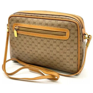 Authentic GUCCI GG Micro Beige Shoulder Bag